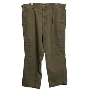 Dockers D3 Pants Broken In Comfort Cargo Pocket Classic‎ Fit Beige Men’s Pants